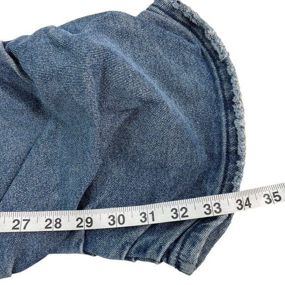 New Men’s Cult of Individuality Hipster Nomad Bootcut Belted Jeans Size 38x34 - Picture 10 of 10